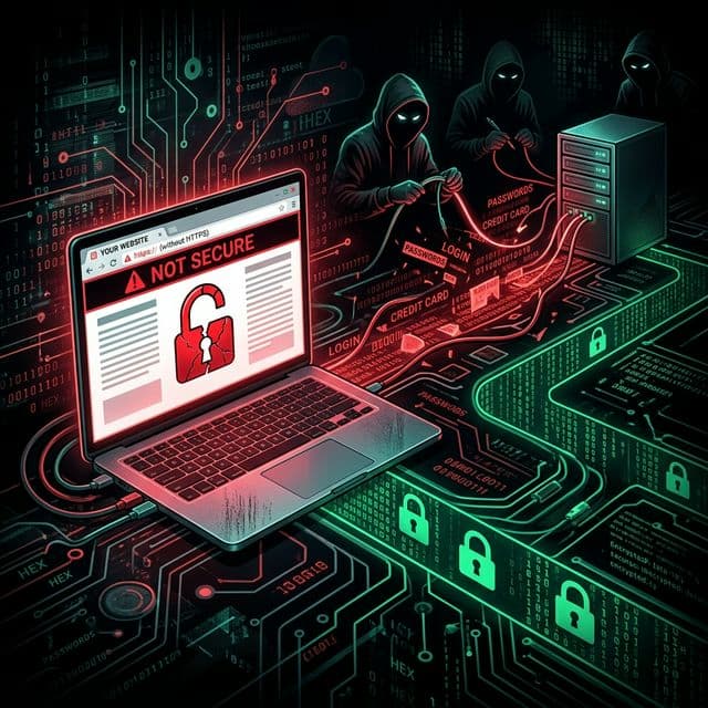 Site Sem HTTPS? Os Riscos Que Você Está Correndo (E Nem Sabe)