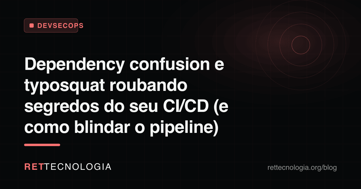 Dependency confusion and typosquat stealing your CI/CD secrets (and how to harden the pipeline)